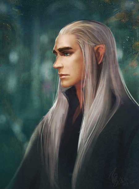 Трандуил хоббит молодой