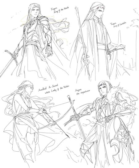 Трандуил элронд и леголас