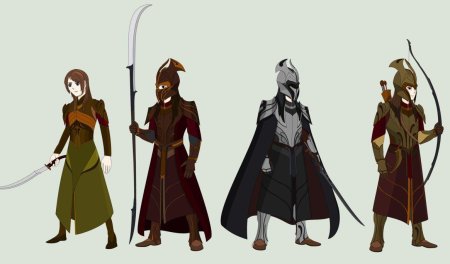 Эльфы нолдор броня