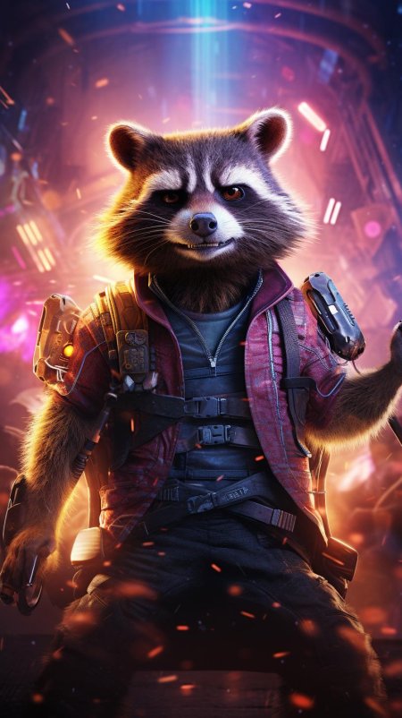 Енот ракета стражи галактики