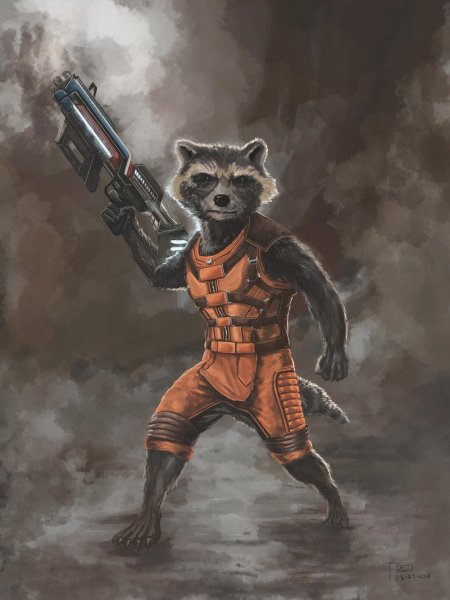 Ракета енот марвел