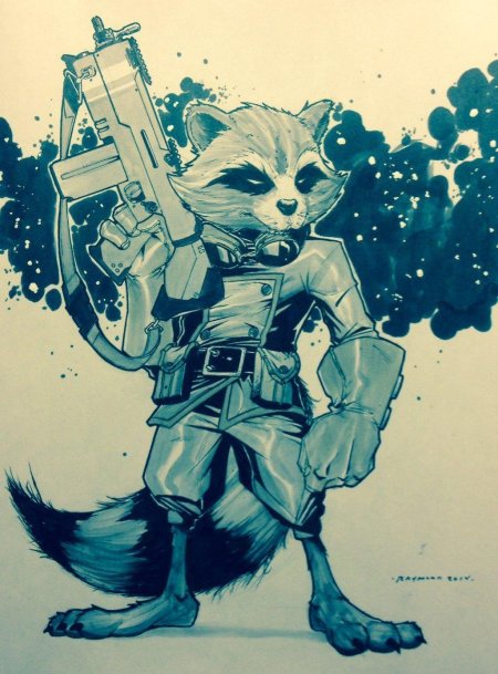 Стражи галактики ракета