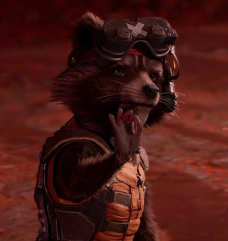 Стражи галактики енот