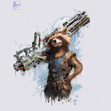 Стражи галактики енот ракета