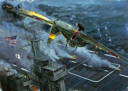 Японские самолеты второй мировой войны камикадзе