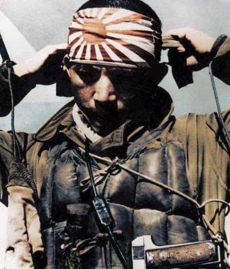 Японские летчики камикадзе