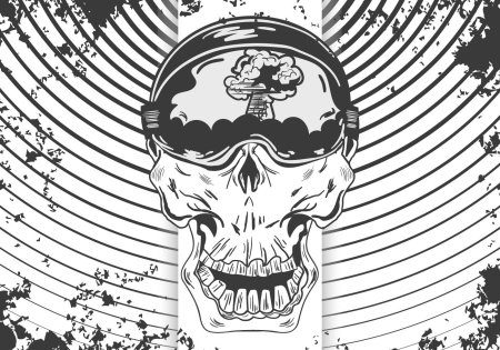 Скелет камикадзе