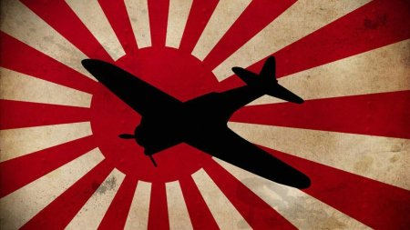 Флаг камикадзе япония