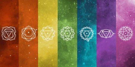 Чакры цвет