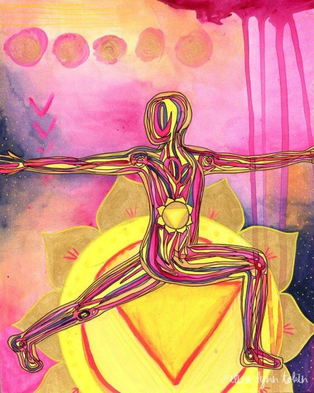 Картины в стиле йоги