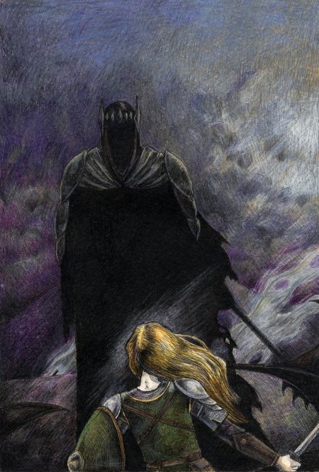 Король-чародей ангмара против эовин