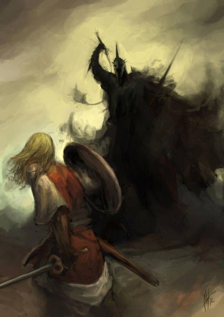 Эовин и назгул