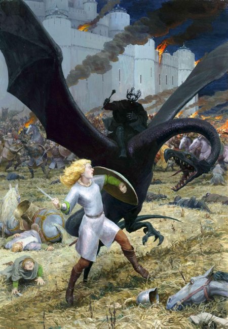 Константин васильев бой добрыни со змеем