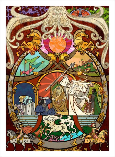 Jian guo художник властелин колец