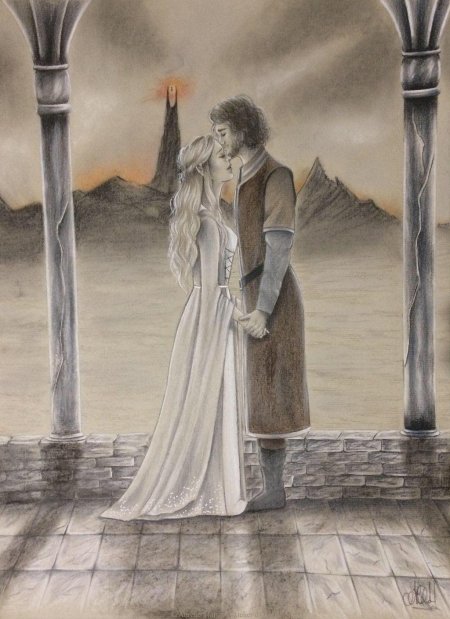 Властелин колец арагорн и эовин