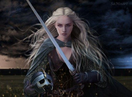 Фэнтези воительницы