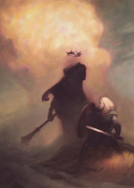 Эовин побеждает назгула арт