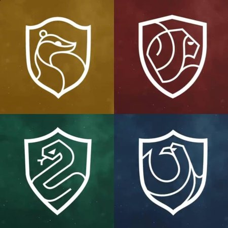 Флаги факультетов хогвартс из гарри поттера