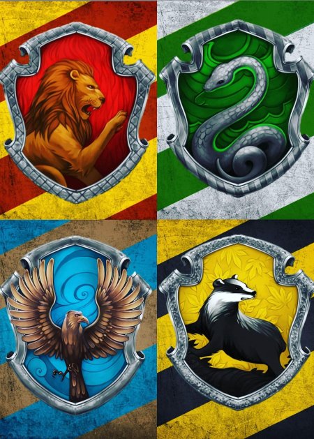 Гарри поттер слизерин гриффиндор когтевран пуффендуй