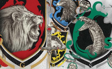 Факультеты гриффиндор когтевран пуффендуй слизерин