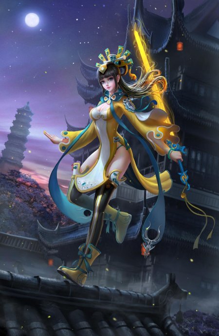 Девушка из фэнтези