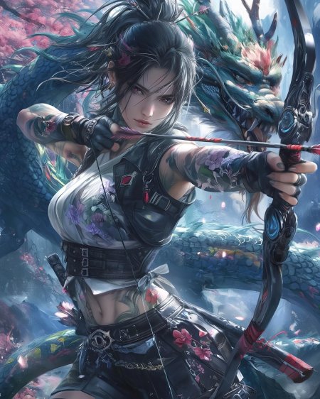 Девушка из фэнтези