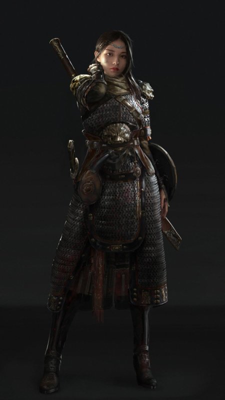 Китайский воин фэнтези