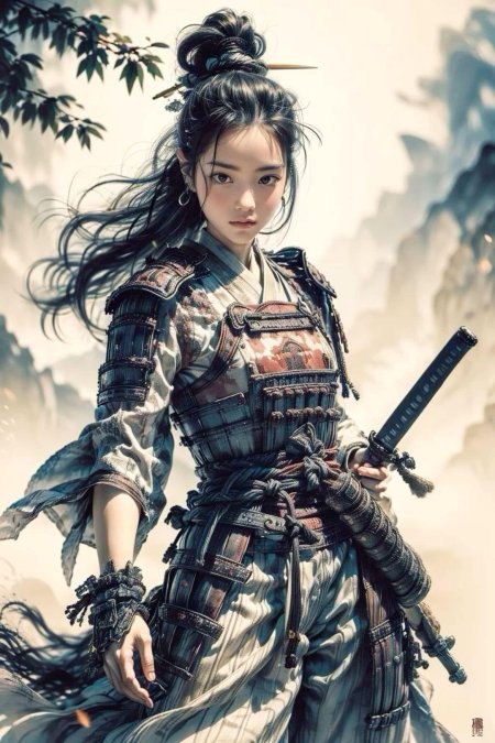 Женщина самурай