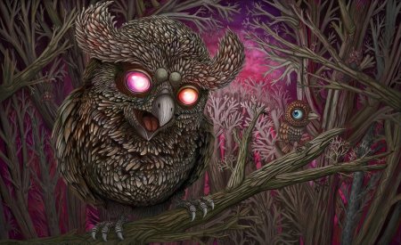 Сова страшная