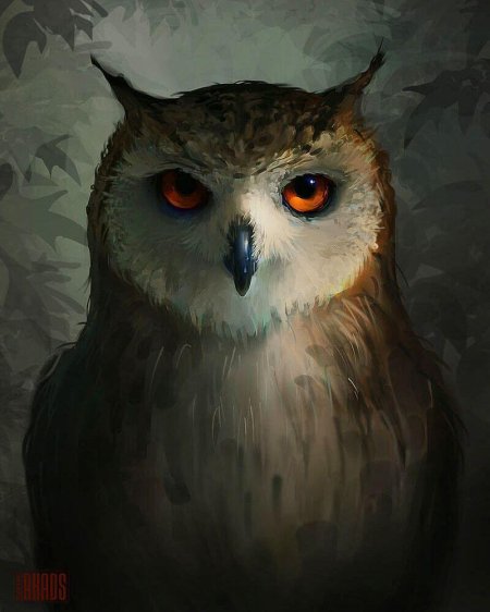 Арт сова