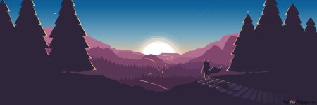 Минимализм пейзаж