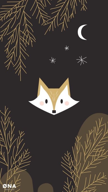 Картина с лисой