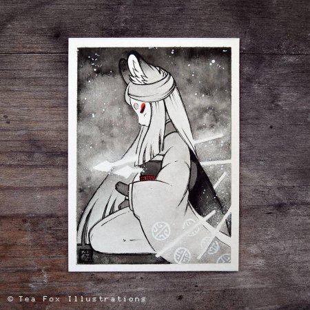 Японская мифология кицунэ