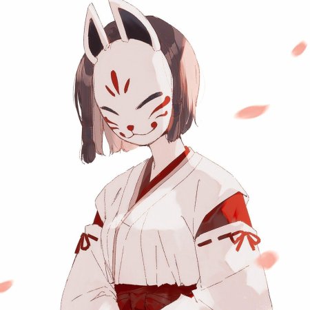 Маска кицунэ