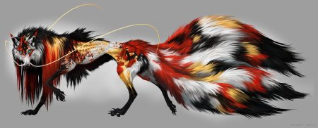 Кицунэ генко лис