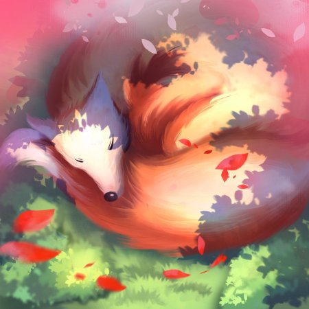 Кицунэ лиса эстетика