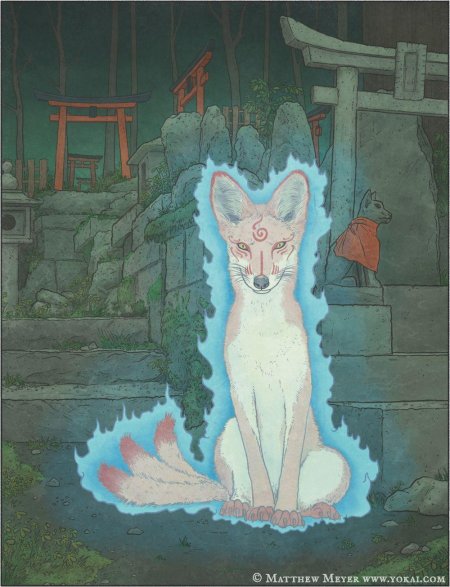 Тенко кицунэ мифология