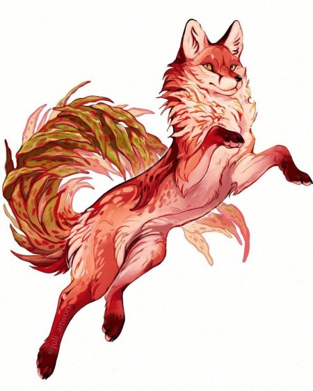 Лиса кицунэ