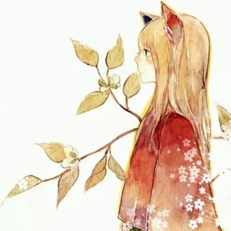 Кицунэ девочка лисичка