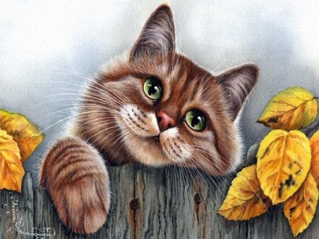 Коты художницы ирины гармашовой