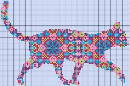 Необычные схемы вышивки крестом