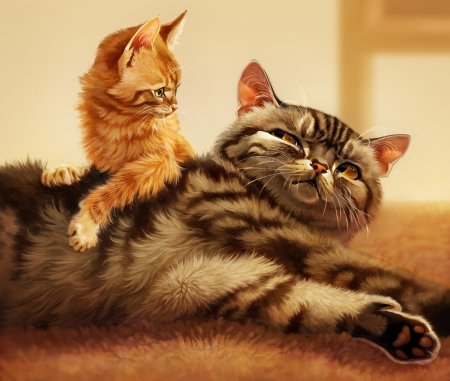 Котенок кошка