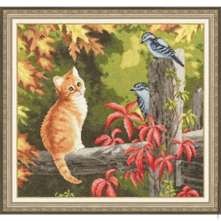 Вышивка крестом золотое руно