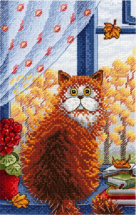 Рто рыжие вышивка