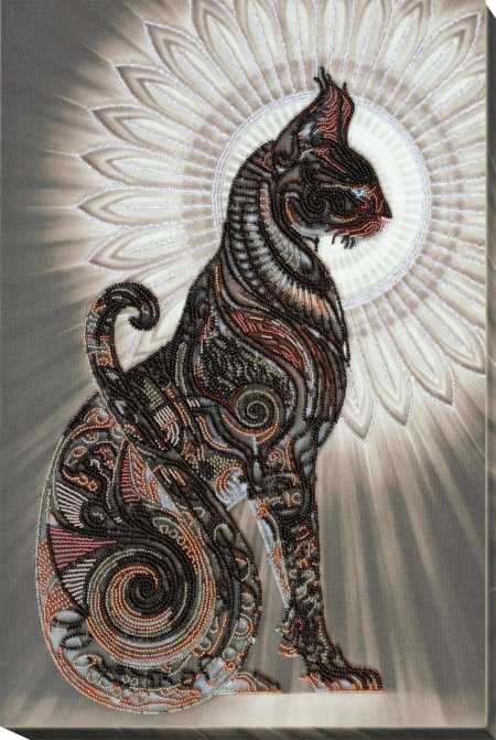 Abris art набор для вышивания бисером баст х см