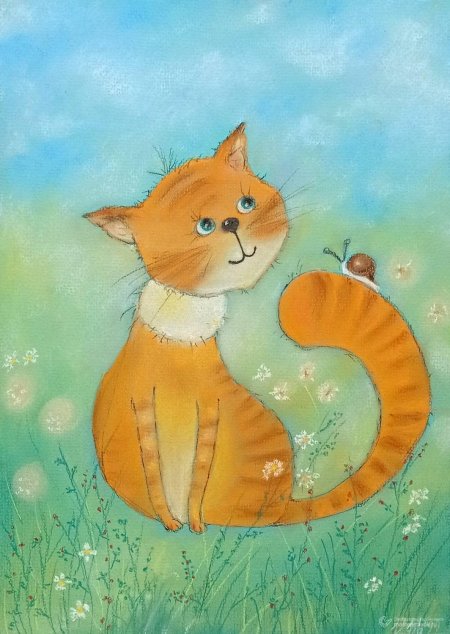 Виктория кирдий рыжий кот