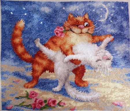 Вышивка крестиком золотое руно