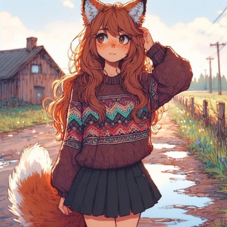 Рыжие аниме персонажи