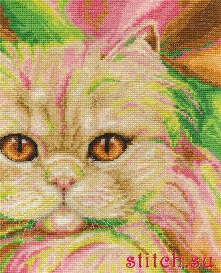 Набор для вышивания персидский кот