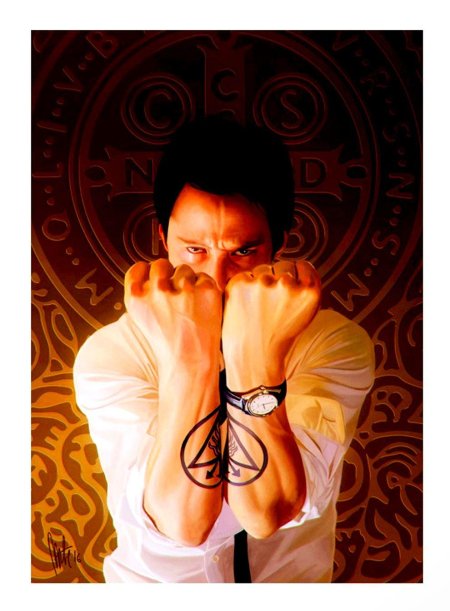 Джон константин киану ривз тату